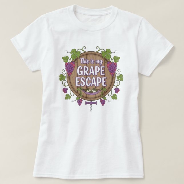 T-shirt Moment Vin (Design devant)