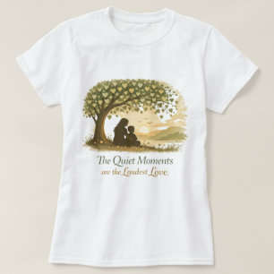 T-shirt Moments Calmes Mère et Enfant Art de la Nature