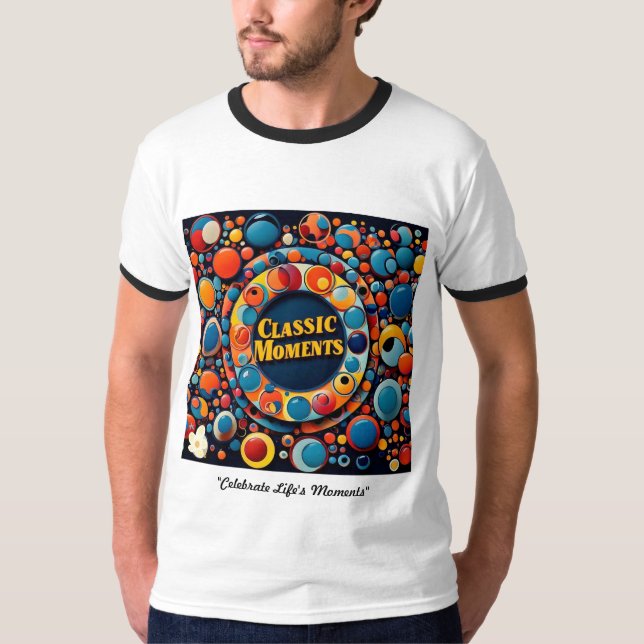 T-shirt "Moments classiques dans le temps" (Devant)