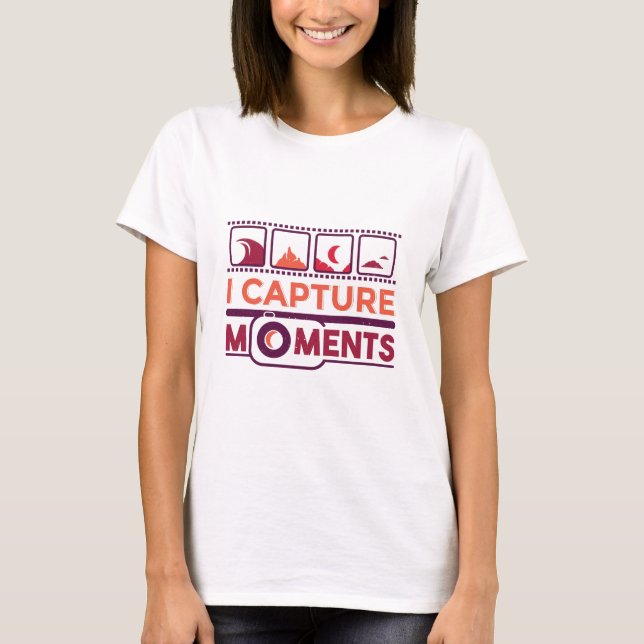 T-shirt Moments de capture (Devant)