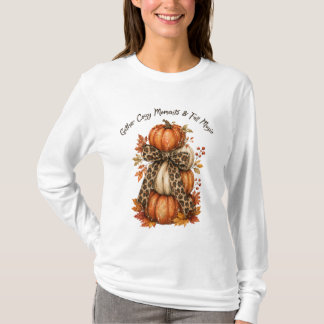 T-shirt Moments Douillets et Magie d'Automne