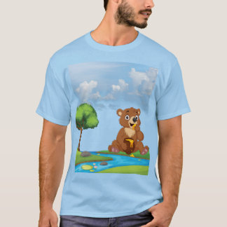 T-shirt Moments doux dans la nature – Ourson mignon