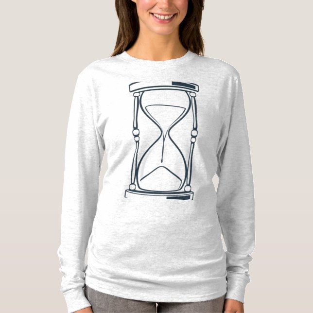 T-shirt Moments intemporels Hourglass Design" (Devant)