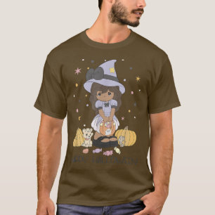 T-shirt Moments Précieux Joyeux Halloween mignonne sorcièr