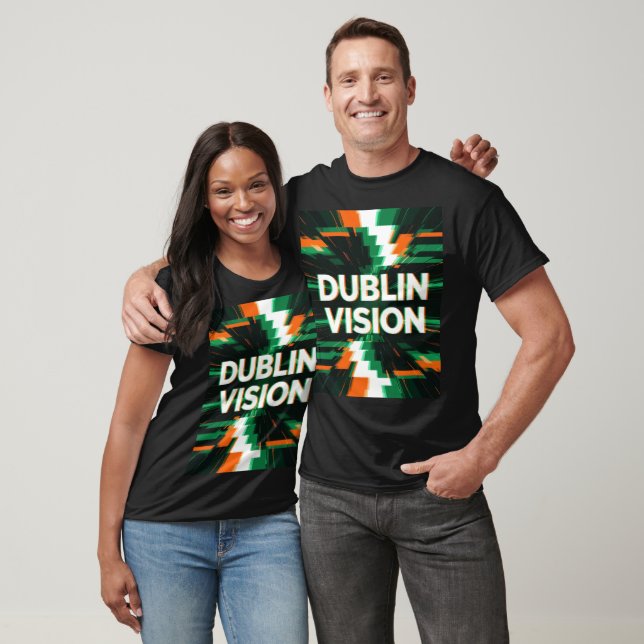 T-shirt Momentum de bogue de vision de Dublin (Unisexe)