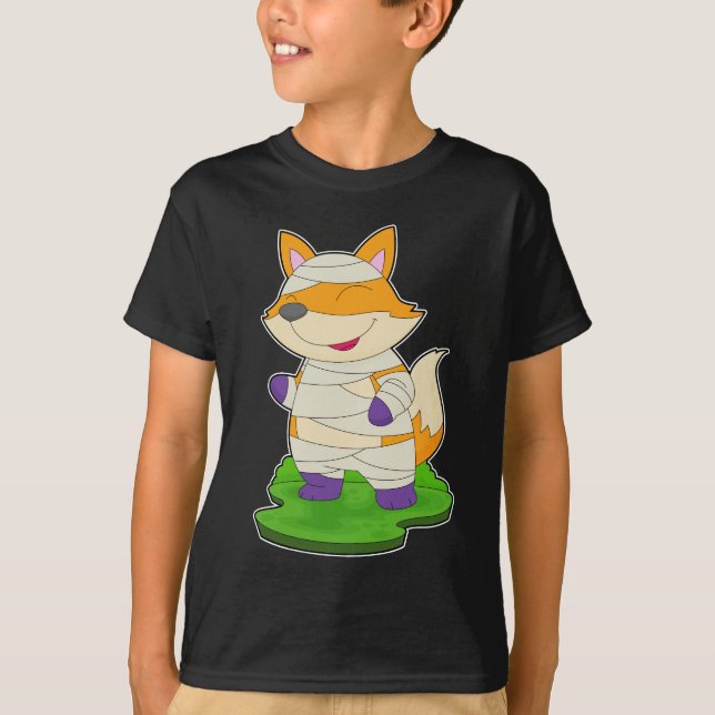 T-shirt Momie de Fox Halloween (Devant)