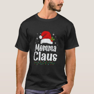 T-shirt Momma Claus Père Noël Coeur Noël Amour