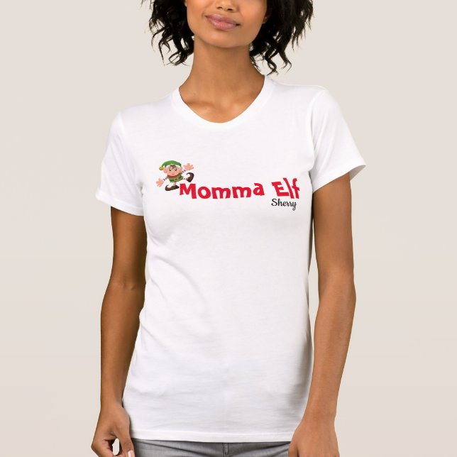 T-shirt Momma Elf (Devant)