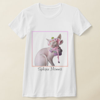 T-shirt Momma sphynx
