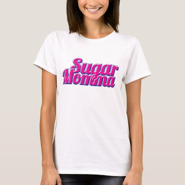 T-shirt Momma sucre (Devant)