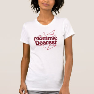 T-shirt Mommie le plus cher Funky Wire Coat Hangers Mères