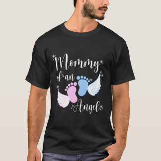 T-shirt Mommy Of An Angel Miscarriage Awareness Infant Los