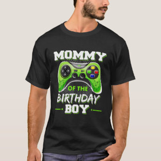 T-shirt Mommy Of Anniversaire Garçon Décorations Vidéo Gam