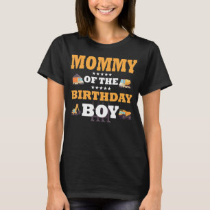 T-shirt Mommy of the Birthday Boy Construction Worker B-Da
