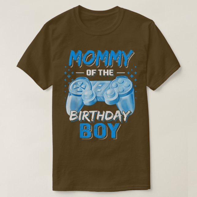 T-shirt Mommy of the Birthday Boy Matching Video Jeu Birt (Design devant)