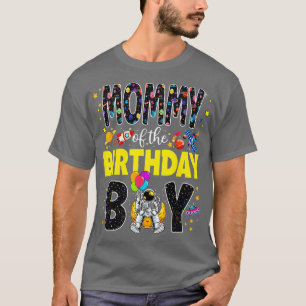 T-shirt Mommy of the Birthday Boy Mom 2nd Outer Space Outf