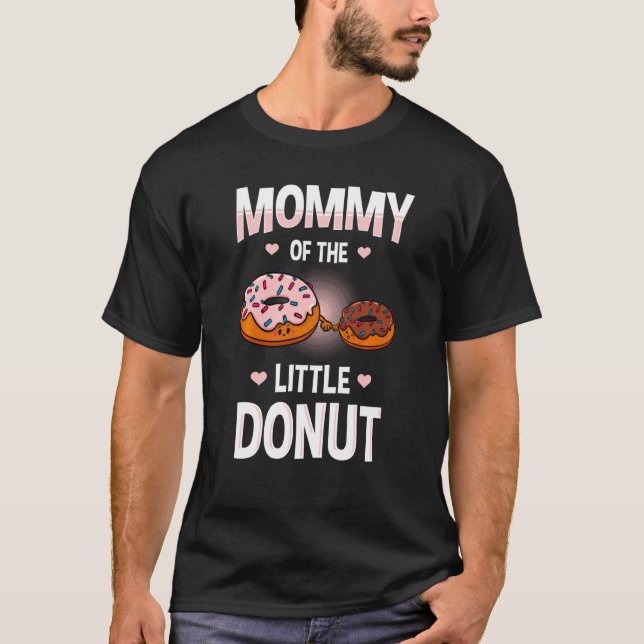 T-shirt Mommy Of The Little Donut Genre Reveal Annonce (Devant)