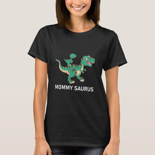 T-shirt Mommy Saurus - Cute Funny (Devant)