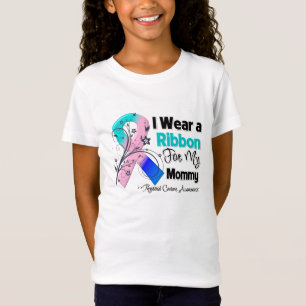 T-Shirt Mommy - Thyroid Cancer Ribbon