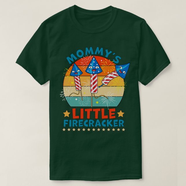 T-shirt Mommys Little 4 juillet (Design devant)