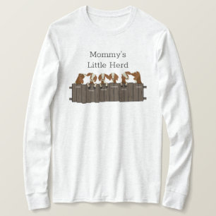 T-shirt Mommys Petit troupeau de chèvres 6 chèvres