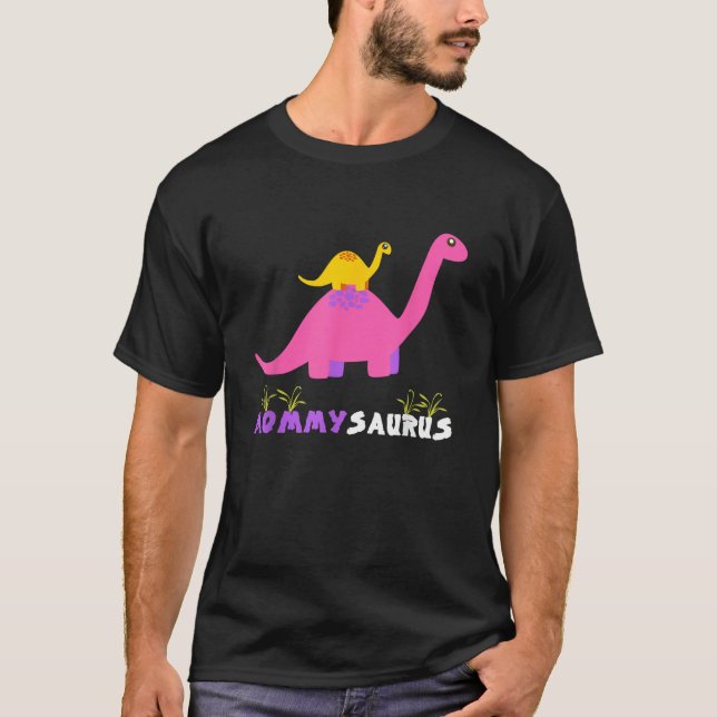 T-shirt Mommysaurus Mère mignonne Dinosaure Maman Saurus M (Devant)