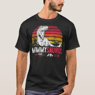 T-shirt Mommysaurus Rex Dinosaur Mama Saurus Fam de la mèr