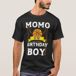 T-shirt Momo De L'Anniversaire Baller Basketball Anniversa