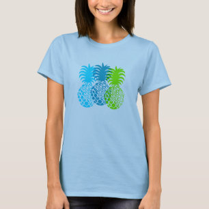T-shirt Momona Ananas Hawaïen Tropical