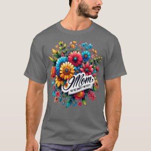 T-shirt Moms Blooming Bouquet Un hommage aux meilleurs voe