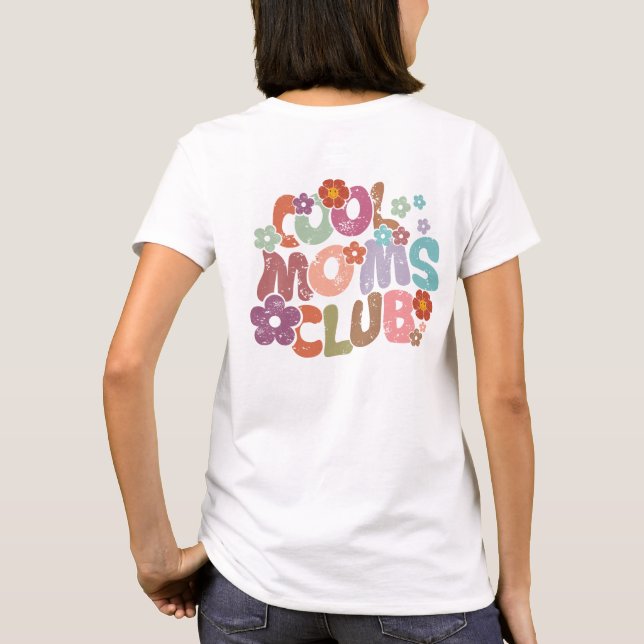 T-shirt Moms Club cool (Dos)