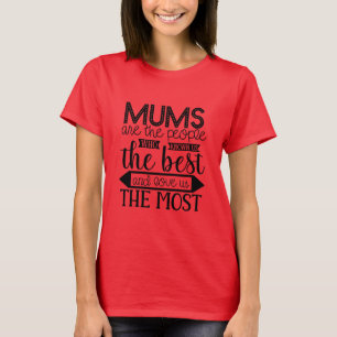 T-shirt Moms connaît le meilleur et nous aime le plus