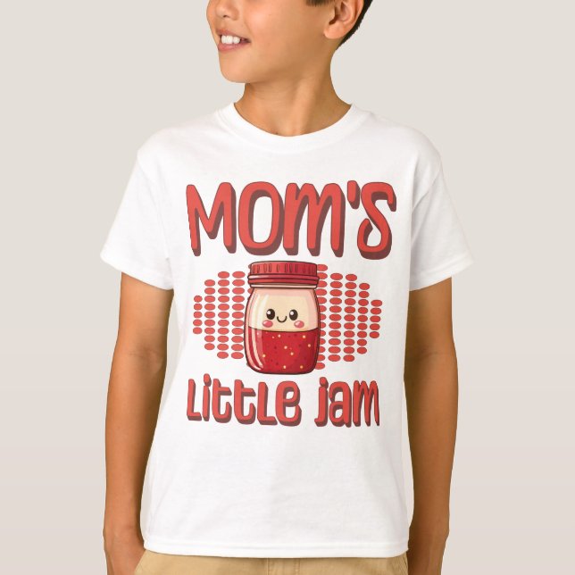 T-shirt Mom's little jam (Devant)