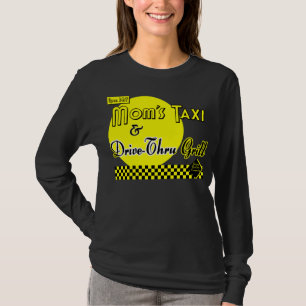 T-shirt Moms Taxi & Drive-Thru Retro Dire