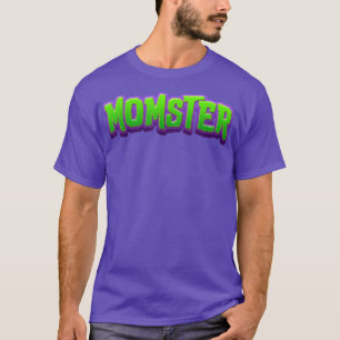 T-shirt Momster Halloween maman maman maman maman maman ma