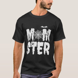 T-shirt Momster Monster Maman Halloween Pour Maman