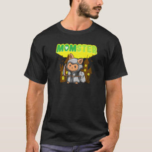 T-shirt Momster Monster Mom Scary Halloween Mommy Creepy C