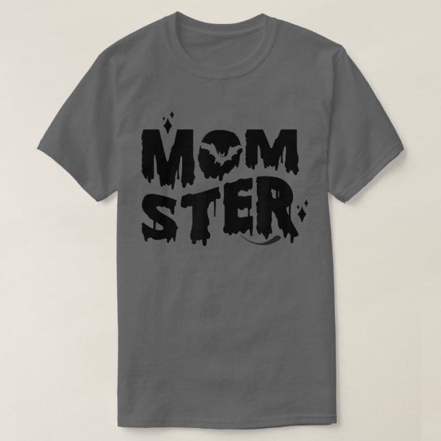 T-shirt Momster Saison Éffrayante belle Halloween (Design devant)