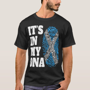 T-shirt Mon ADN écossais Drapeau