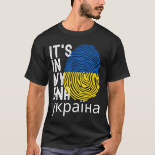 T-shirt Mon Adn Ukraine fête de l'Indépendance