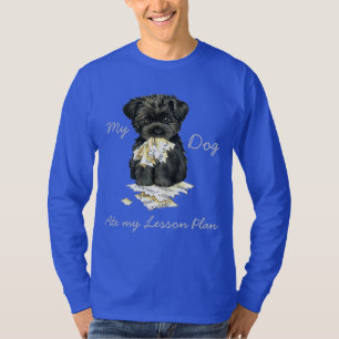 T-shirt Mon Affenpinscher A Mangé Mon Plan De Leçon