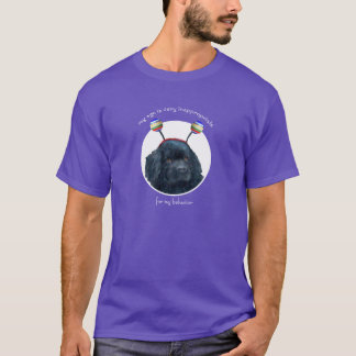 T-shirt Mon âge est très inadéquat pour mon comportement