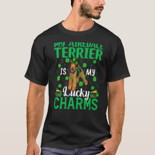T-shirt Mon Airedale Terrier Est Ma Chance Chic Chien Pièc