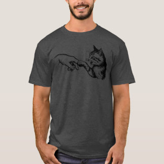 T-shirt Mon ami chat rétro