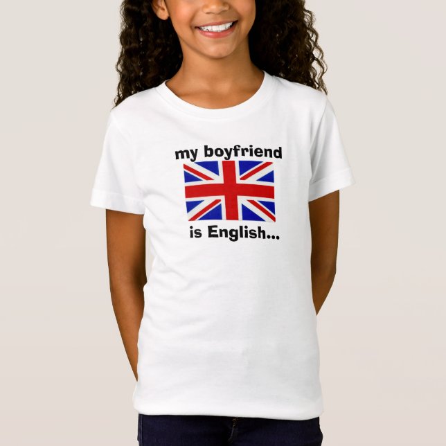 T-Shirt mon ami est anglais… (Devant)