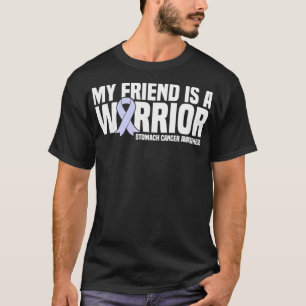 T-shirt Mon ami est un guerrier Conscience du cancer de l'