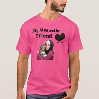 T-shirt Mon ami Meowslim vintage