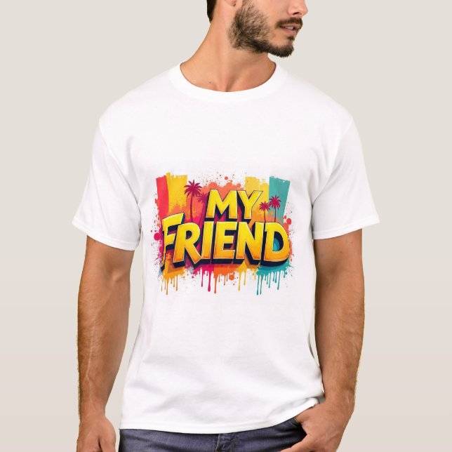 T-shirt Mon amie  (Devant)