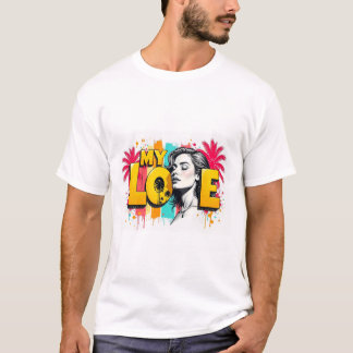 T-shirt Mon amour