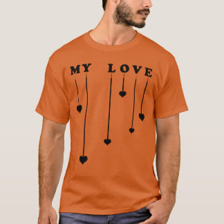 T-shirt Mon amour Amour